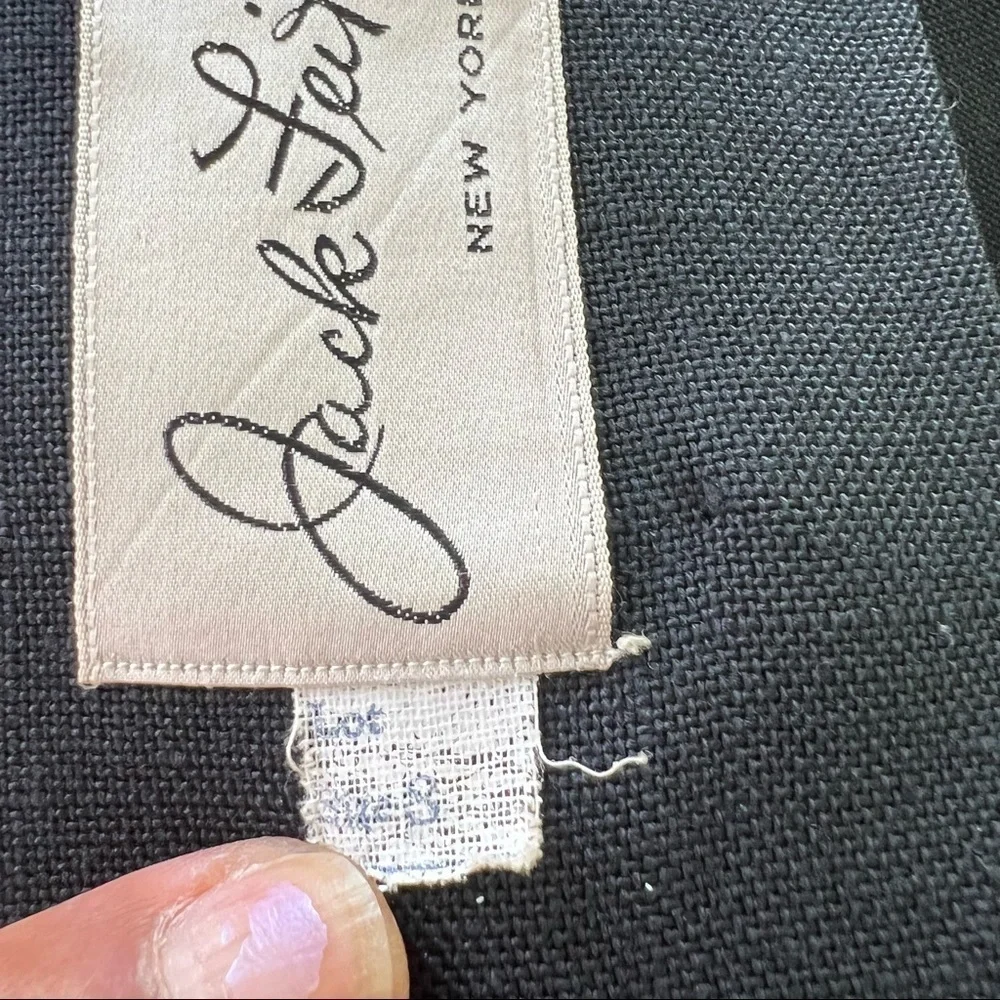Jack Feist linen blend jacket blazer size 8